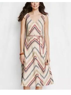 Land’s End linen dress